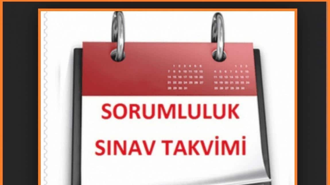 2024/2025 Şubat Sorumluluk Sınavı Takvimi